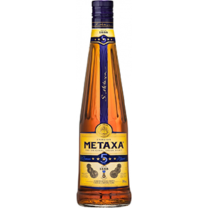 Бренди Metaxa 5* 40% 1 л